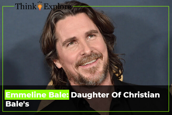 Christian Bale father of Emmeline Bale